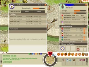 Cra 114  - Joalheiro mágico 100 - Nabur dofus