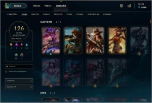 Conta de LoL (League Of Legends)
