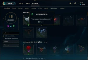 Conta de LoL (League Of Legends)