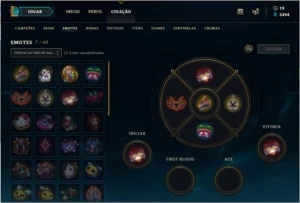 Conta de LoL (League Of Legends)
