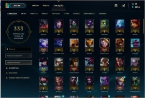 Conta de LoL (League Of Legends)