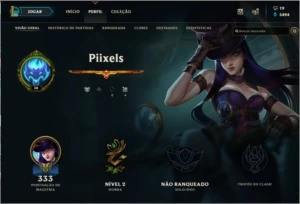 Conta de LoL (League Of Legends)