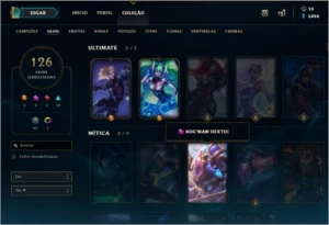 Conta de LoL (League Of Legends)