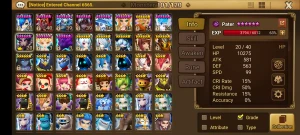 Summoners War Global com Pater Seara Nana Liam Sekhmet