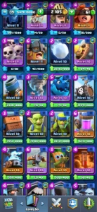 Conta Clash Royale│6157 Trofeús│6 Carta Lvl 14│Nível 40