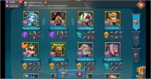 Conta Lords Mobile 30OM de poder