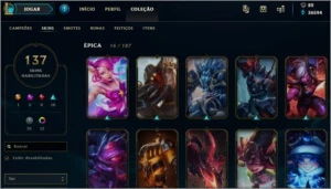 Conta League of Legends- Completa LOL