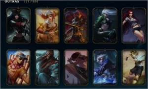 Conta League of Legends- Completa LOL