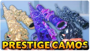 Camuflagem de Prestigio Warzone BO6/MW3 Sem Unlock All - Call of Duty COD