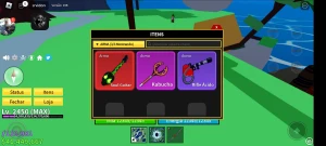 Conta com God Human e soul guitar - Roblox