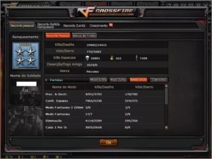 Conta Crossfire 22 Vips!