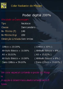 Conta end game LADMO com CMA - Digimon Masters Online