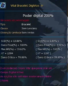 Conta end game LADMO com CMA - Digimon Masters Online