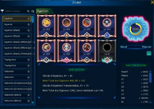 Conta end game LADMO com CMA - Digimon Masters Online