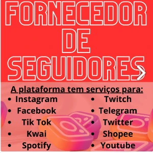 Venda seus próprios seguidores - Redes Sociais