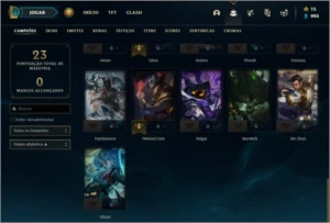 CONTA LOL CRIADA EM 2012 41 CHAMPIONS - League of Legends