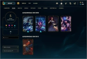 CONTA LOL CRIADA EM 2012 41 CHAMPIONS - League of Legends