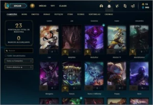 CONTA LOL CRIADA EM 2012 41 CHAMPIONS - League of Legends