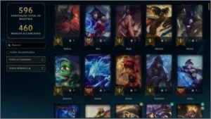 Conta lol pra sair hoje - League of Legends