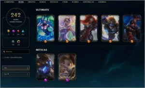 Conta lol pra sair hoje - League of Legends