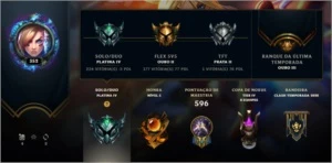 Conta lol pra sair hoje - League of Legends