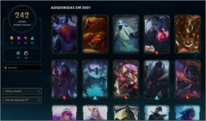 Conta lol pra sair hoje - League of Legends