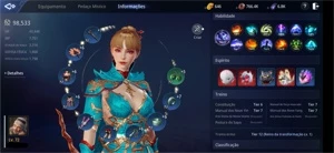 Maga lv72 (98.500k power) com pedra lendária (LER DESCRIÇÃO) - MIR4