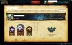 Smurf LOL unranked de borda ouro - League of Legends