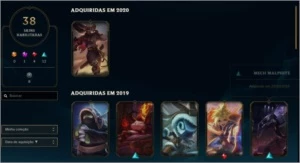 CONTA DE LOL DE 2018 - League of Legends