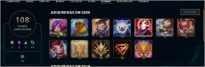 CONTA DE LOL DE 2018 - League of Legends