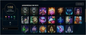 CONTA DE LOL DE 2018 - League of Legends