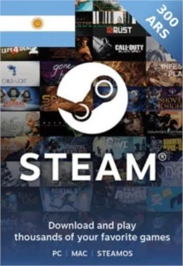 Steam Gift Card Argentina (ARS 300) - Gift Cards