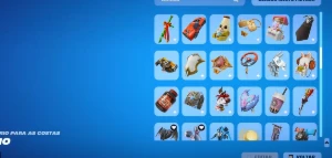 Conta fortnite 118 skins +picaretas +330 emotes 500 vbucks