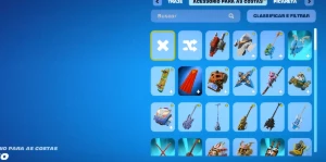 Conta fortnite 118 skins +picaretas +330 emotes 500 vbucks