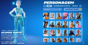 Conta fortnite 118 skins +picaretas +330 emotes 500 vbucks