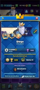 Conta Clash Royale MUITO TOP