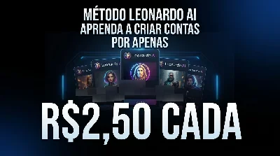 Método Leonardo Ai | Crie Contas Gastando Apenas R$2,50 Cada - Outros