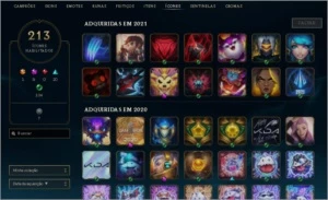 Conta de League of Legends LOL