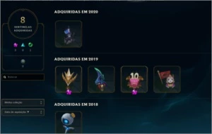 Conta LoL  LVL65 Platina 4 - League of Legends