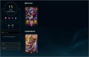Conta LoL  LVL65 Platina 4 - League of Legends