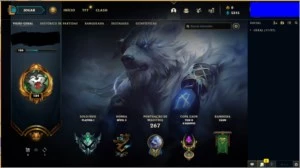 Conta lol Platina 1 - League of Legends