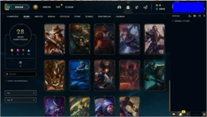 Conta lol Platina 1 - League of Legends