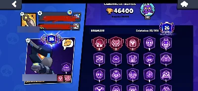 Conta brawl stars +46K troféus