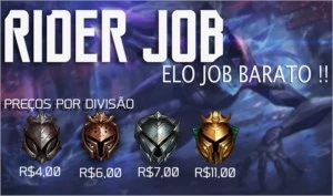 ELO JOB BARATO!-RIDER JOB - League of Legends LOL