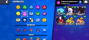 Conta Brawl Stars 2018 +316 Skins/Todos Brawlers/Passes Pro