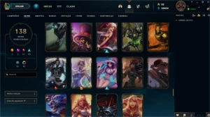 Conta lol - lvl 365 com 138 skins e mais! - League of Legends