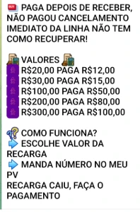 ⚡️📱 Recargas On! 📱⚡️ 🔥 Todas As Operadoras Funcionando 🔥 - Outros
