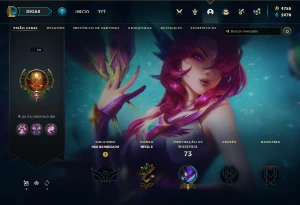 Conta Unranked |4K755 De Rp / Lol - League Of Legends