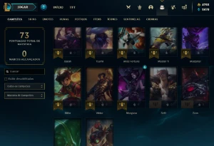 Conta Unranked |4K755 De Rp / Lol - League Of Legends