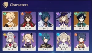 GENSHIN IMPACT [AMERICAS] AR7 VENTI + 6 4 ESTRELAS